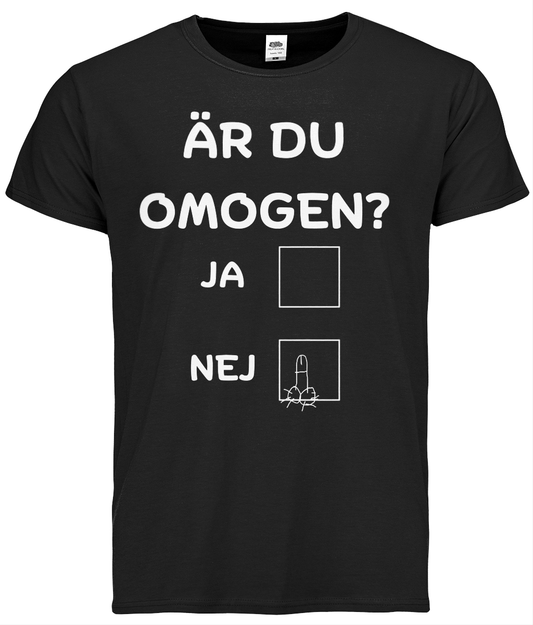 "Är du omogen?"